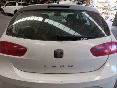 Peça sobressalente para automóvel em segunda mão porta da mala / tampa traseira por seat leon (1p1) reference referências oem iam 
