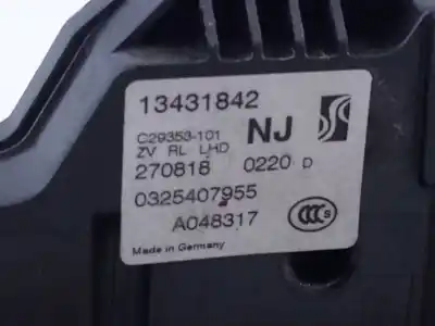 Second-hand car spare part rear left door lock for opel corsa e selective oem iam references 13431842 e2-b6-60-2 0325407955