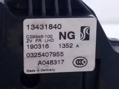 Second-hand car spare part front right door lock for opel corsa e selective oem iam references 13431840 e2-b6-60-1 0325407955