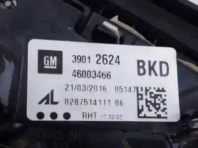 Pezzo di ricambio per auto di seconda mano fanale posteriore destro nella porta per opel corsa e selective riferimenti oem iam 39012624 e2-b6-64-1 46003466