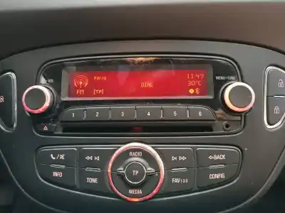Peça sobressalente para automóvel em segunda mão sistema de áudio / rádio cd por opel corsa e selective referências oem iam 