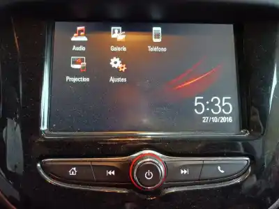 Second-hand car spare part audio system / radio cd for opel corsa e selective oem iam references  e3-a5-27-3 