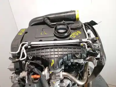 Second-hand car spare part complete engine for seat leon (1p1) sport oem iam references azv m1-a1-9 