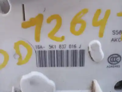 Автозапчастина б/у замок передній праві двері для seat leon (5f1) style посилання на oem iam 5k1837016j e1-b6-44-2 