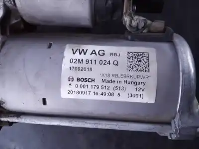 Автозапчастина б/у двигун запускається для seat leon (5f1) style посилання на oem iam 02m011024q p3-a7-9-3 