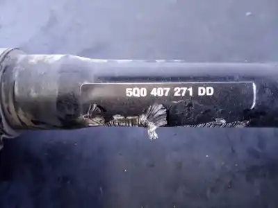 Автозапчастина б/у передня ліва трансмісія для seat leon (5f1) style посилання на oem iam 5q0407271dd p1-a6-37 