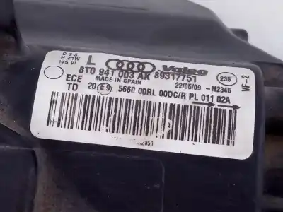 Second-hand car spare part left headlight for audi a5 coupe (8t) 2.0 tfsi quattro (155kw) oem iam references 8t0941003ak e1-b6-41-1 8k0941597