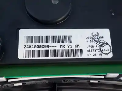 Автозапчастина б/у панель інструментів для dacia dokker express ambiance посилання на oem iam 248103900r e2-a1-32-1 