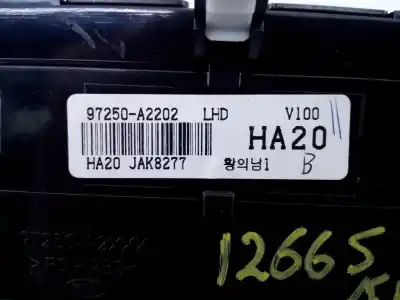 Peça sobressalente para automóvel em segunda mão comando de sofagem (chauffage / ar condicionado) por kia cee´d drive referências oem iam 97250a2202 e3-a3-31-1 