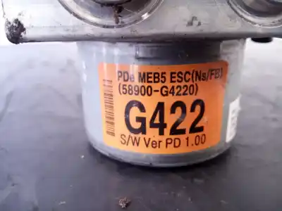 Peça sobressalente para automóvel em segunda mão abs por hyundai i30 fastback tecno referências oem iam 58920g4220 p3-a8-19-4 458922520