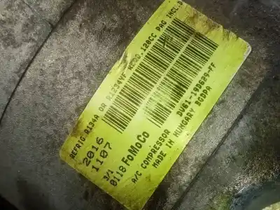 Second-hand car spare part air conditioning compressor for ford focus turn. titanium oem iam references dv6119d629ff  20161107