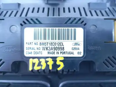 Peça sobressalente para automóvel em segunda mão comando de sofagem (chauffage / ar condicionado) por ford focus lim. (cb8) trend referências oem iam bm5t18c612cl e3-b3-30-2 wk3a90998