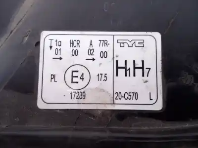 Second-hand car spare part left headlight for ford focus lim. (cb8) edition oem iam references  e2-b3-28-1 20c570l