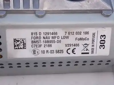 Second-hand car spare part gps navigation system for ford focus lim. (cb8) edition oem iam references bm5t18c815gl e3-b3-29-3 