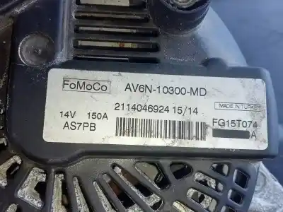 Автозапчастина б/у генератор для ford kuga (cbs) trend посилання на oem iam av6n10300md p3-a5-12-3 as7pb