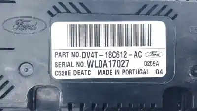Second-hand car spare part climate control for ford kuga (cbs) trend oem iam references dv4t18c612ac e3-b3-23-3 