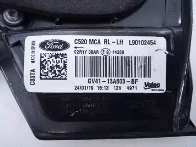 Автозапчастина б/у лівий задній ліхар в дверях для ford kuga (cbs) titanium посилання на oem iam gv4113a603bf e2-b3-60-1 