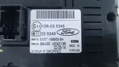 Second-hand car spare part audio system / radio cd for ford kuga (cbs) trend oem iam references 10r035345 e3-b3-19-2 10r030882