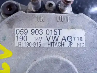 Автозапчастина б/у генератор для audi q7 (4l) 4.2 v8 32v tdi biturbo 326 cv / 240 kw посилання на oem iam 059903015t p3-a5-14-1 lr1190916