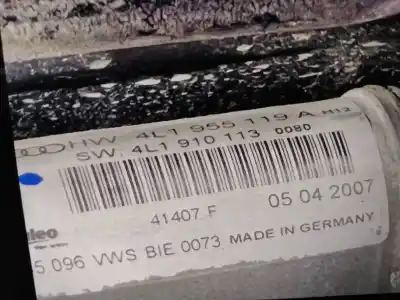 Автозапчасти б/у мотор переднего стеклоочистителя за AUDI Q7 (4L) 4.2 V8 32V TDI Biturbo 326 CV / 240 KW ссылки OEM IAM 4L1955119A  4L1910113