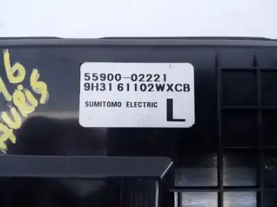 Peça sobressalente para automóvel em segunda mão comando de sofagem (chauffage / ar condicionado) por toyota auris active referências oem iam 5590002221 e3-b2-12-2 