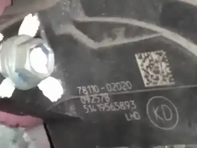 Second-hand car spare part accelerator pedal for toyota auris active oem iam references 7811002020  