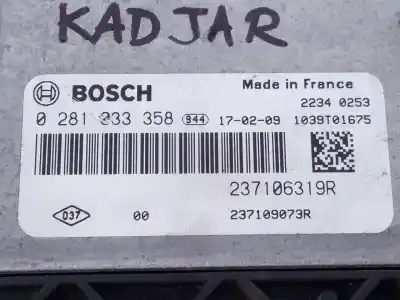 Second-hand car spare part ecu engine control for renault kadjar zen oem iam references 237106319r e2-a1-35-7 0281033358