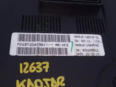 Peça sobressalente para automóvel em segunda mão quadrante por renault kadjar zen referências oem iam p248100628r e2-a1-43-1 248100628r