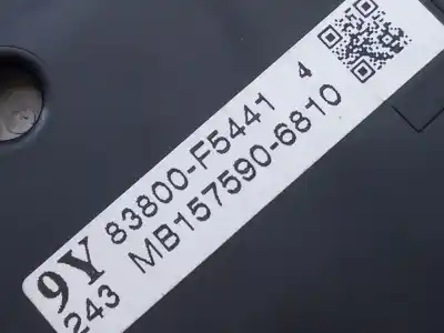 Peça sobressalente para automóvel em segunda mão quadrante por toyota yaris hybrid active referências oem iam 83800f5441 e3-b2-17-3 