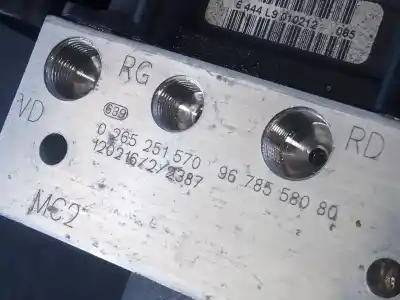 Peça sobressalente para automóvel em segunda mão abs por citroen ds4 design referências oem iam 9678558080 p3-a8-23-5 