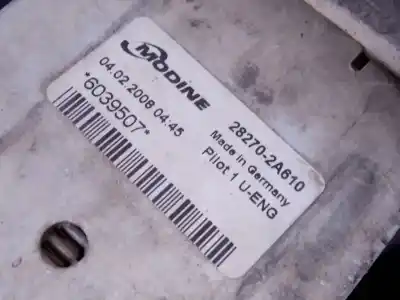 Second-hand car spare part intercooler for kia cee´d active oem iam references 282702a610 p2-b10-6 