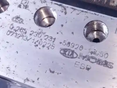 Pezzo di ricambio per auto di seconda mano abs per kia cee´d active riferimenti oem iam 589201h650 p3-b8-24-4 0265230231