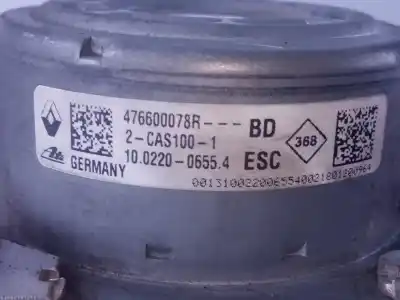 Second-hand car spare part abs for dacia dokker express express oem iam references 476600078r p3-b8-24-4 10022006554