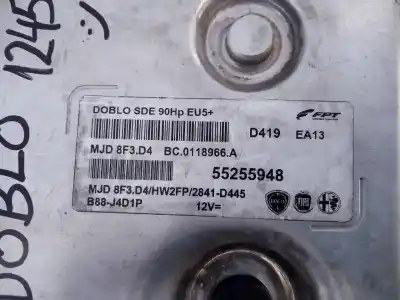 Автозапчасти б/у блок управления двигателем за fiat doblo ii (152) emotion ссылки oem iam 55255948 e3-a4-27-4 