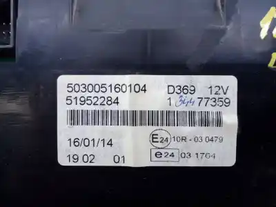 Second-hand car spare part dashboard for fiat doblo ii (152) emotion oem iam references 51952284 e3-a4-26-4 