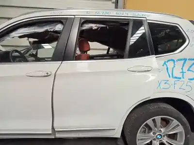 Peça sobressalente para automóvel em segunda mão porta do automóvel traseira esquerda por bmw x3 (f25) xdrive 20 d referências oem iam 
