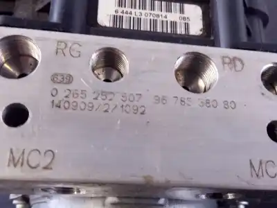 Peça sobressalente para automóvel em segunda mão abs por citroen ds4 cosmo referências oem iam 9678558080 p3-a8-4-3 0265252507