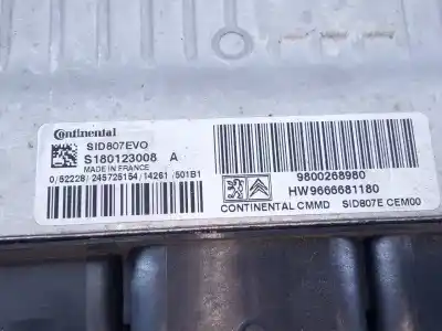 Second-hand car spare part ecu engine control for citroen ds4 cosmo oem iam references 9800268980 e3-b2-30-3 s180123008