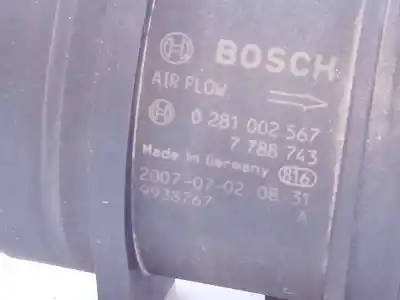 Second-hand car spare part flowmeter for bmw serie 3 coupe (e92) e92 coupé 320d oem iam references 7788743 e3-a2-24-3 0281002567