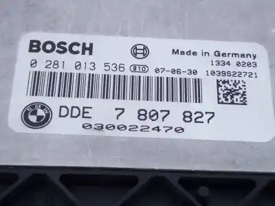 Second-hand car spare part ecu engine control for bmw serie 3 coupe (e92) e92 coupé 320d oem iam references 7807827 e3-a2-29-1 0281013536