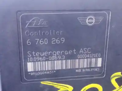 Peça sobressalente para automóvel em segunda mão abs por bmw mini (r50,r53) cooper referências oem iam 6760268 p3-a8-17-5 6760269