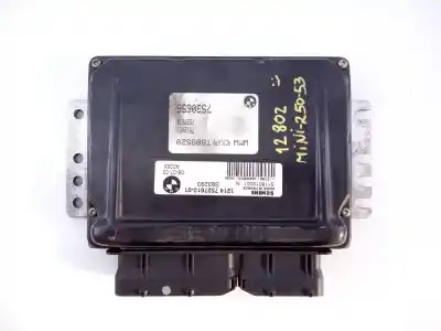 Second-hand car spare part ecu engine control for bmw mini (r50,r53) cooper oem iam references 7530656 e3-a2-31-1 s118012001n