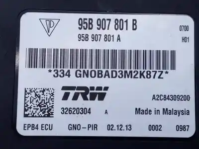 Автозапчастина б/у електронний модуль для porsche macan (typ ) s diesel посилання на oem iam 95b907801b e3-b6-54-5 a2c84309200