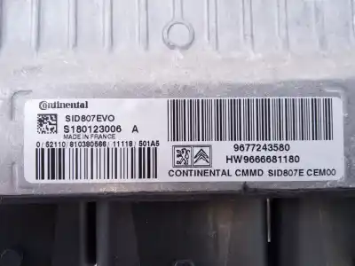 Second-hand car spare part ecu engine control for peugeot 508 access oem iam references 9677243580 e3-b2-24-2 s180123006a
