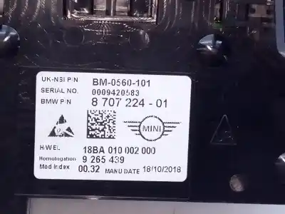 Автозапчастина б/у панель інструментів для mini mini countryman (f60) cooper посилання на oem iam 870722401 e3-a2-24-4 9265439