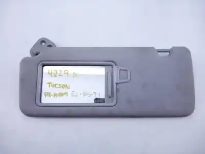 Peça sobressalente para automóvel em segunda mão pára-sol esquerdo por hyundai tucson 25 aniversario 4x2 referências oem iam  e2-b5-43-1 