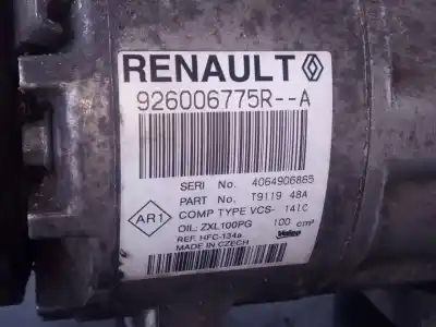 Second-hand car spare part air conditioning compressor for dacia logan ii ambiance oem iam references 926006775r p3-b2-2-1 4064906865