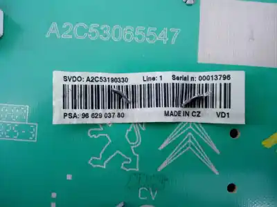 Peça sobressalente para automóvel em segunda mão quadrante por peugeot 207 active referências oem iam 9662903780 e3-b2-39-1 a2c53190330