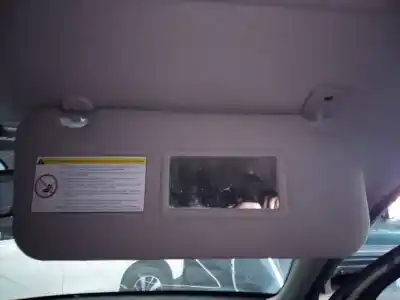 Second-hand car spare part right sunshade for peugeot 207 active oem iam references 