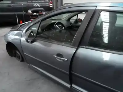 Second-hand car spare part left front door for peugeot 207 active oem iam references   